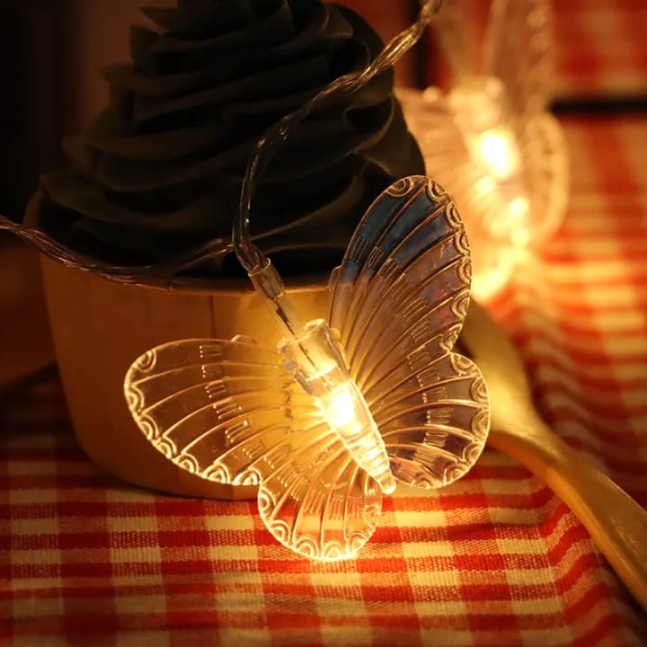 LED Butterfly String Light, Room Decoration Butterfly Light, Battery Powered Fairy Butterfly Light For Home Decor LED Butterfly String Light, Room Decoration Butterfly Light, Battery Powered Fairy Butterfly Light For Home Decor